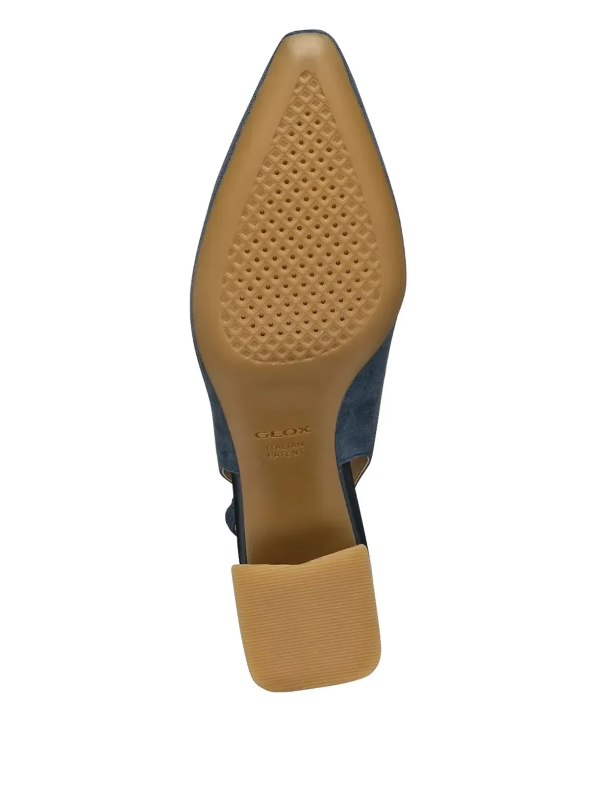 Geox ジゼルダ 65mm slingback ブロックヒール パンプス - ブルー - 画像5
