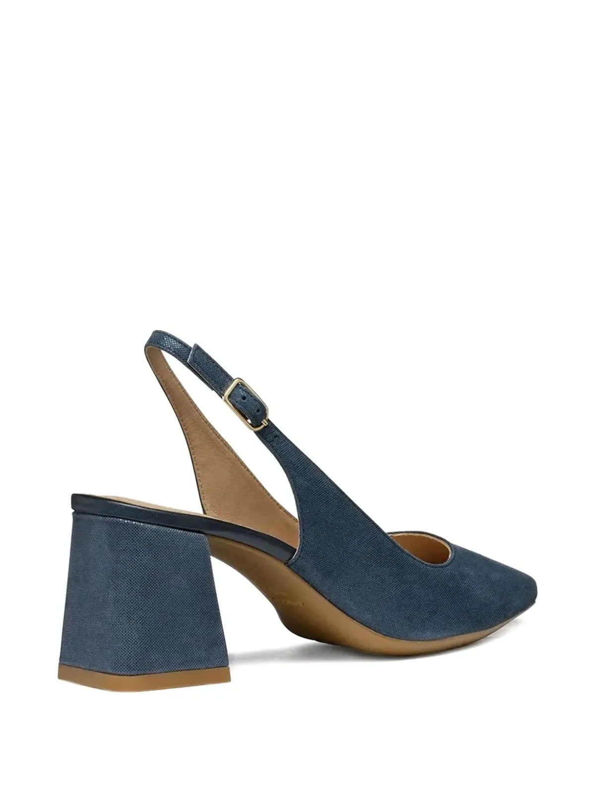 Geox ジゼルダ 65mm slingback ブロックヒール パンプス - ブルー - 画像2