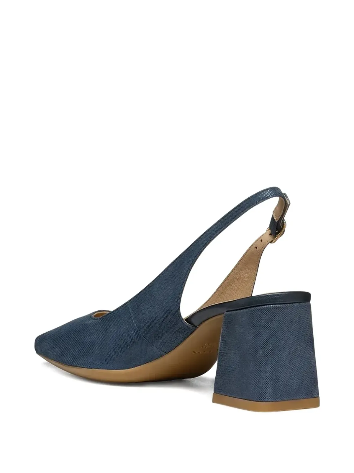 Geox ジゼルダ 65mm slingback ブロックヒール パンプス - ブルー - 画像3