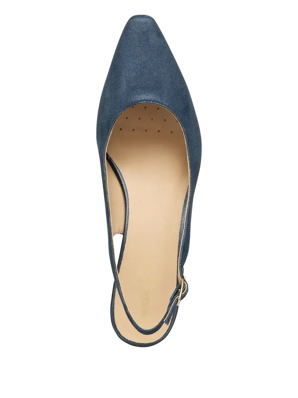Geox ジゼルダ 65mm slingback ブロックヒール パンプス - ブルー - 画像4