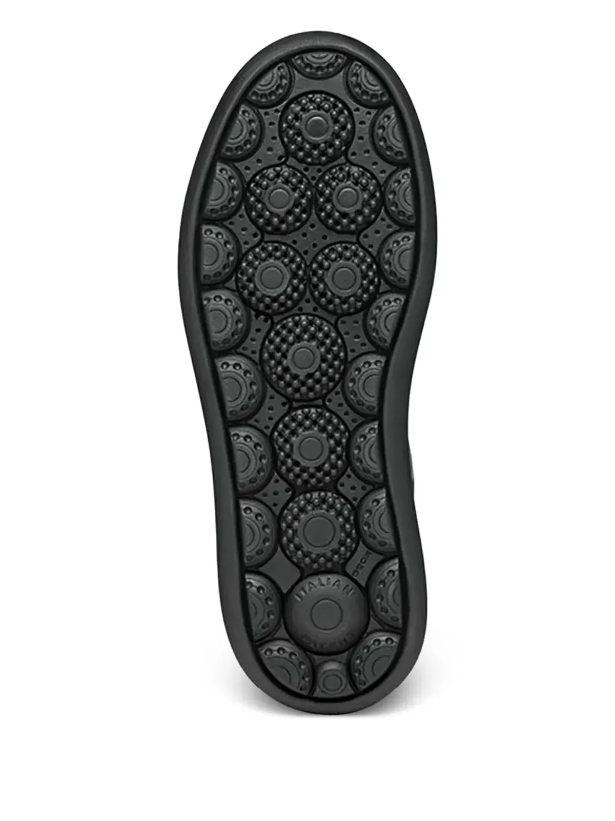 Geox メタリックパネルレザー スニーカー - 画像5