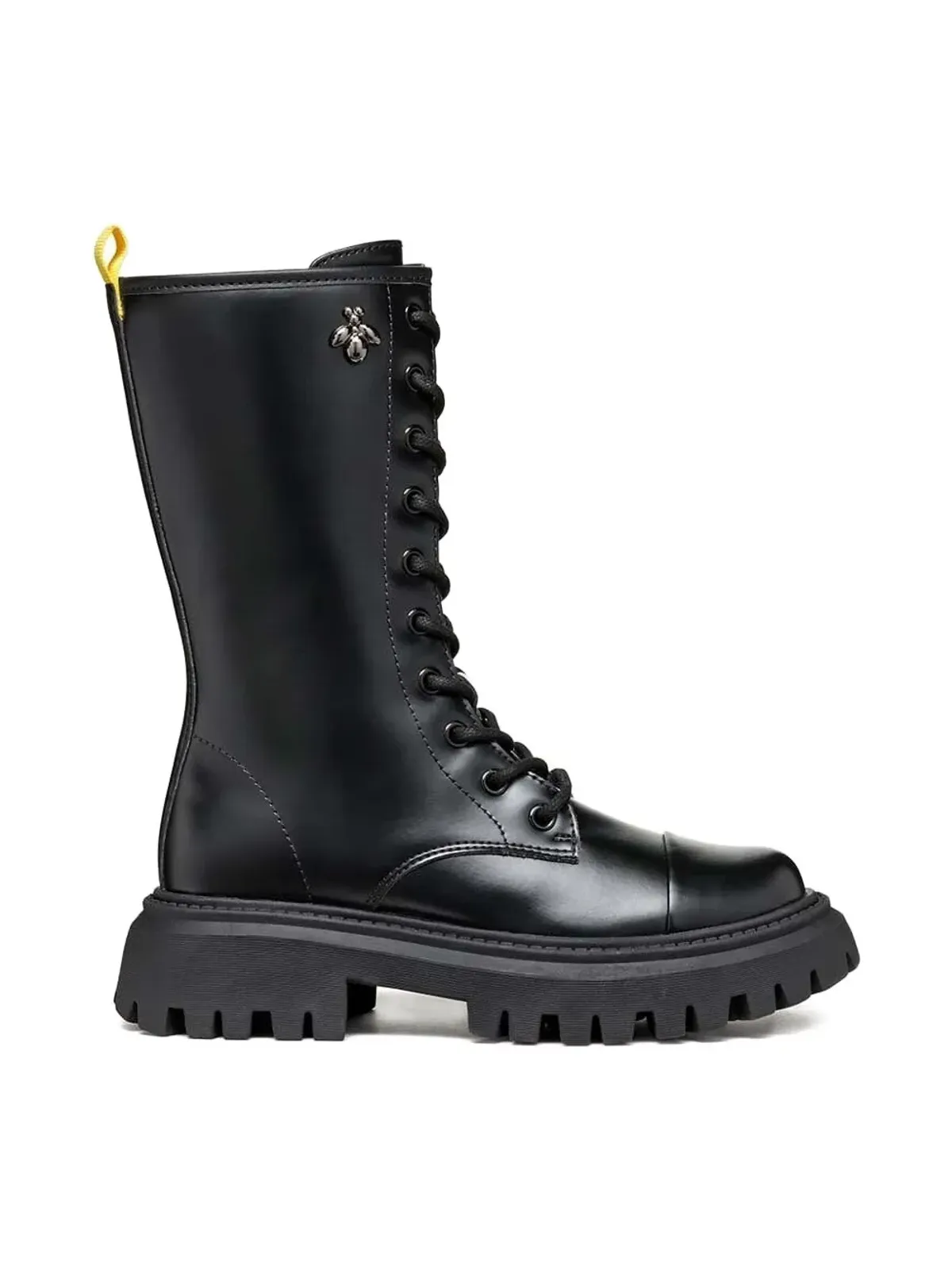 Geox Kids Maquinnens レースアップ・プラットフォームブーツ - 画像1