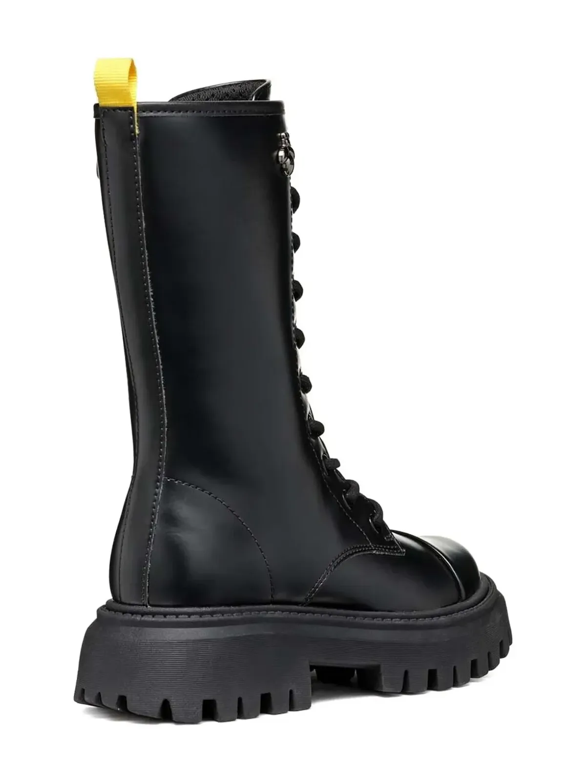 Geox Kids Maquinnens レースアップ・プラットフォームブーツ - 画像3