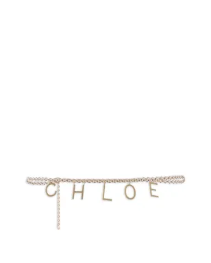 Chloé lettered chain belt - サムネイル1