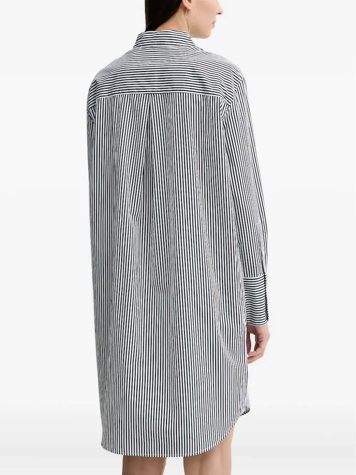 Marc O'Polo ストライプ柄ミニシャツドレス - 画像2