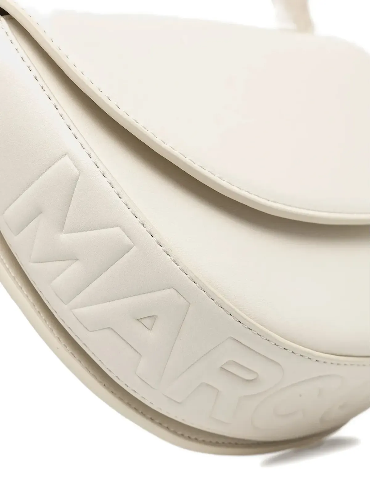 Marc O'Polo エンボスロゴ ハーフムーンバッグ - 画像4