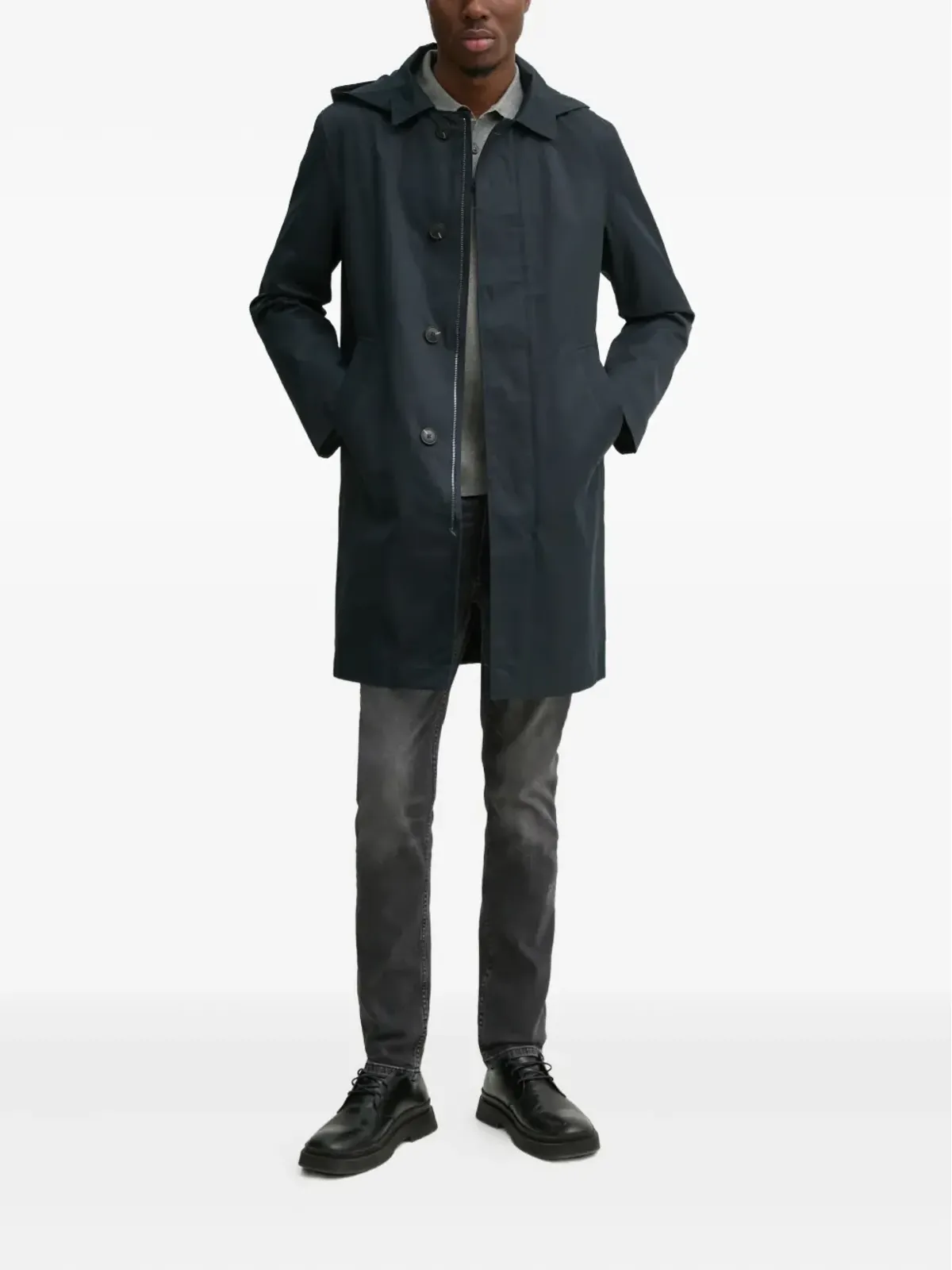 Marc O'Polo ストレッチコットンデニムジーンズ - グレー - 画像2