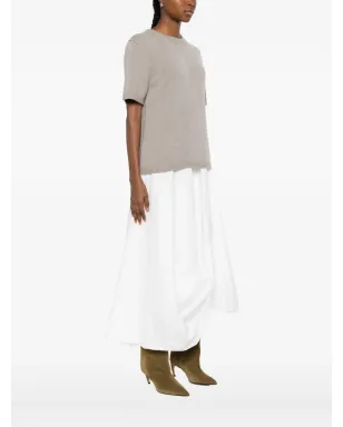 Soft Goat オーバーサイズニットTシャツ - サムネイル3