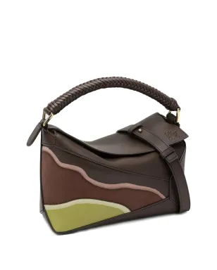 LOEWE パズル編み込みハンドル パネル付きトートバッグ - サムネイル3