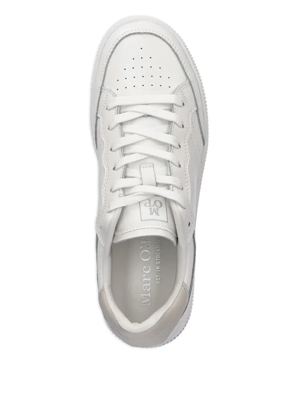 Marc O'Polo leather panelled trainers - Pink - 画像2