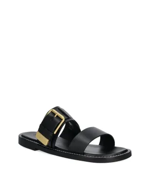 Marc O'Polo バックル付きレザーサンダル - ブラック - サムネイル2