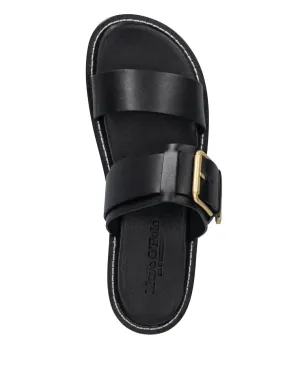 Marc O'Polo バックル付きレザーサンダル - ブラック - サムネイル3