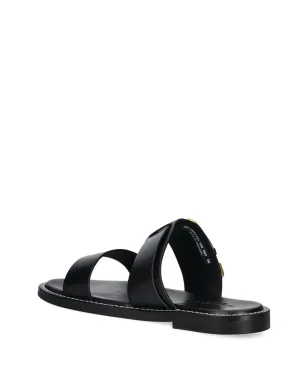 Marc O'Polo バックル付きレザーサンダル - ブラック - サムネイル4
