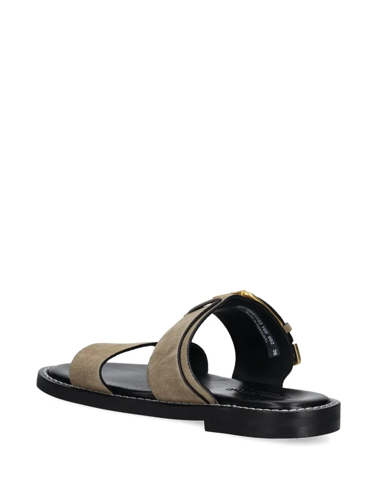 Marc O'Polo バックルディテール スエード サンダル - 画像5