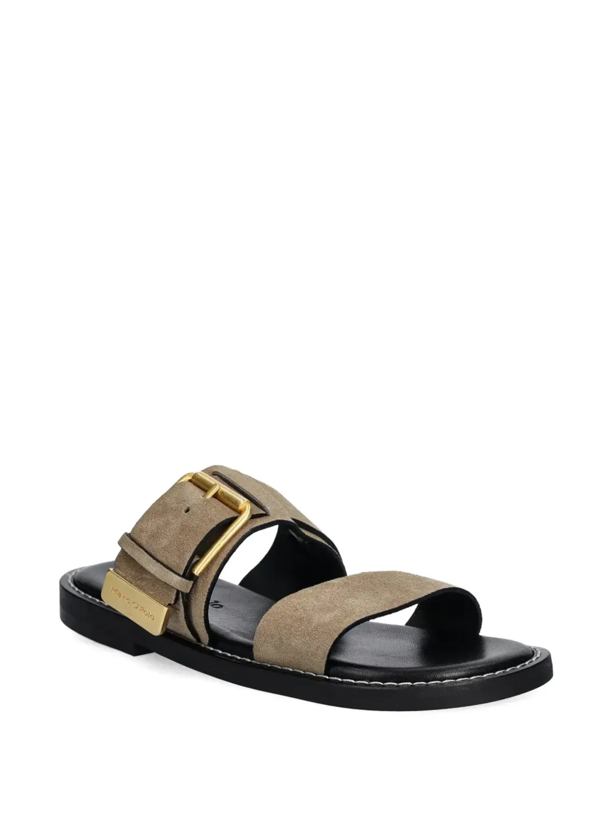 Marc O'Polo バックルディテール スエード サンダル - 画像2