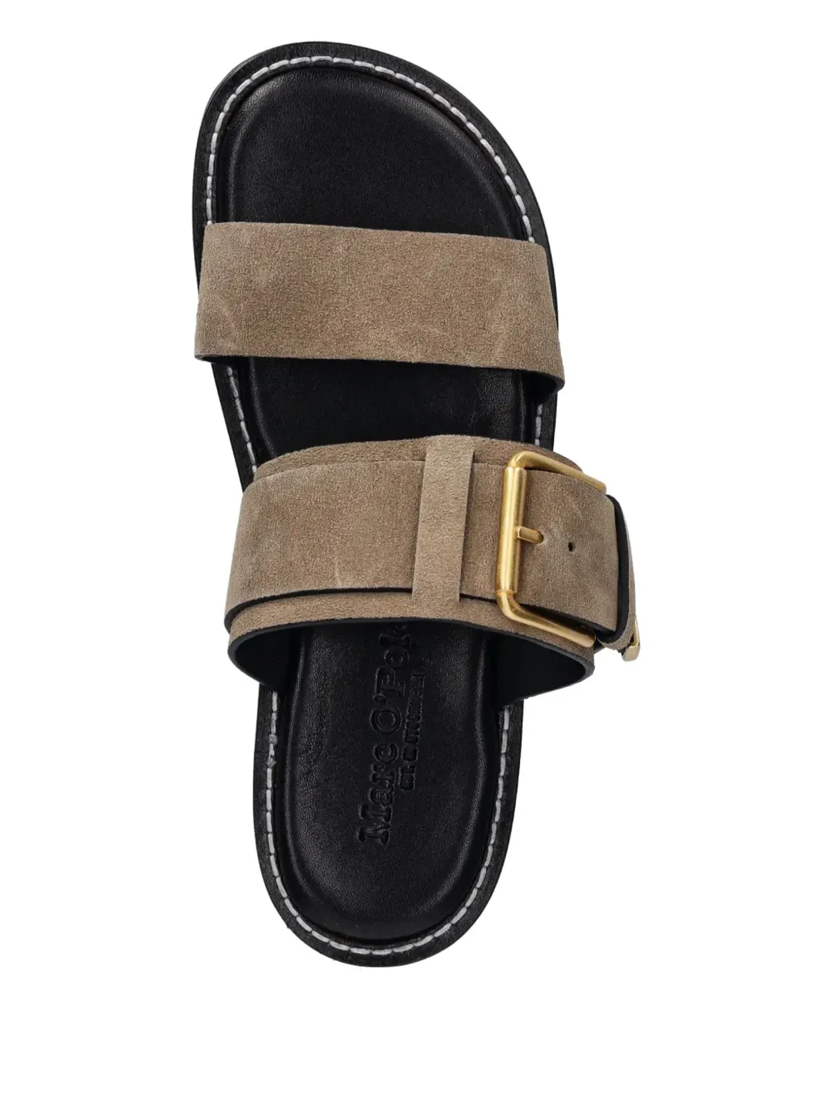 Marc O'Polo バックルディテール スエード サンダル - 画像3