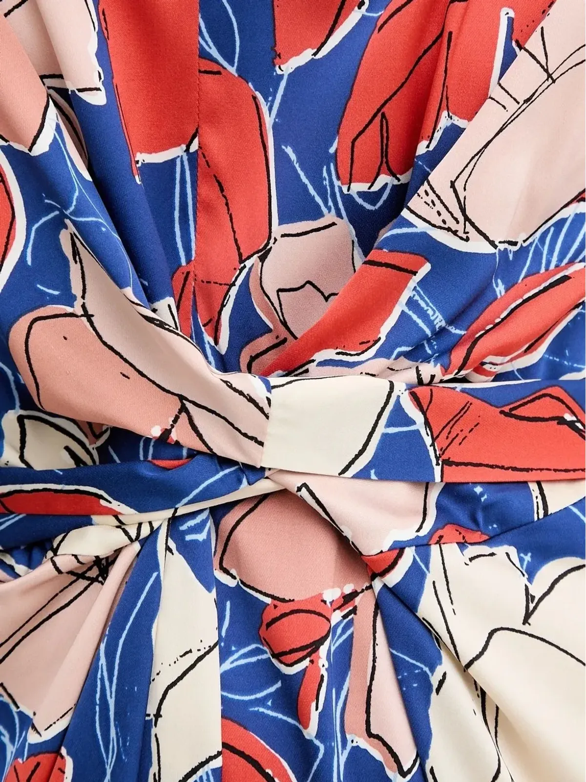 Marc O'Polo 花柄プリント ベルト付き ドレス - 画像4