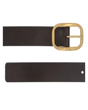 LOEWE バックル付きレザーベルト - ブラウン - サムネイル2
