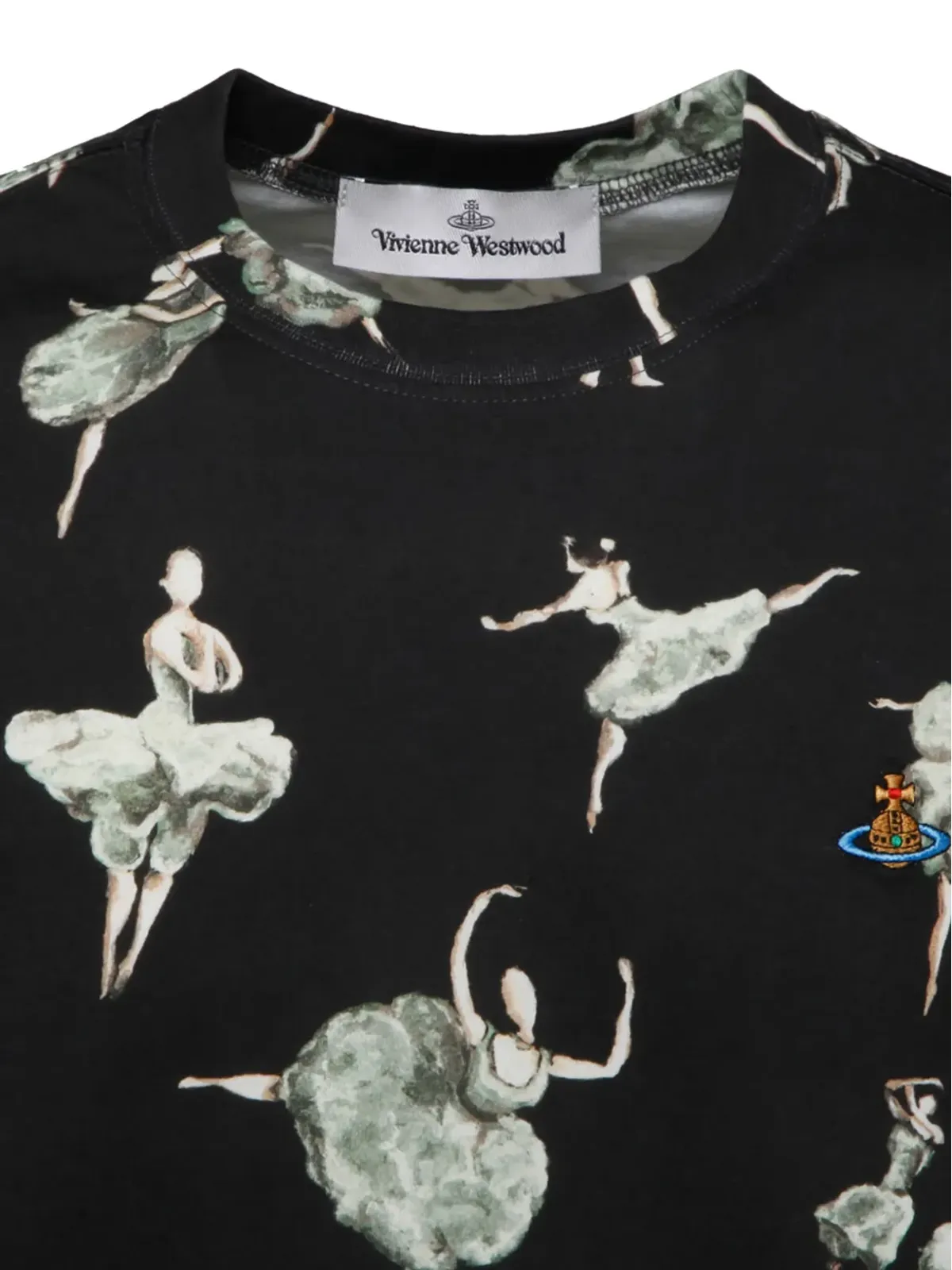 Vivienne Westwood バレリーナプリント Tシャツ - 画像3