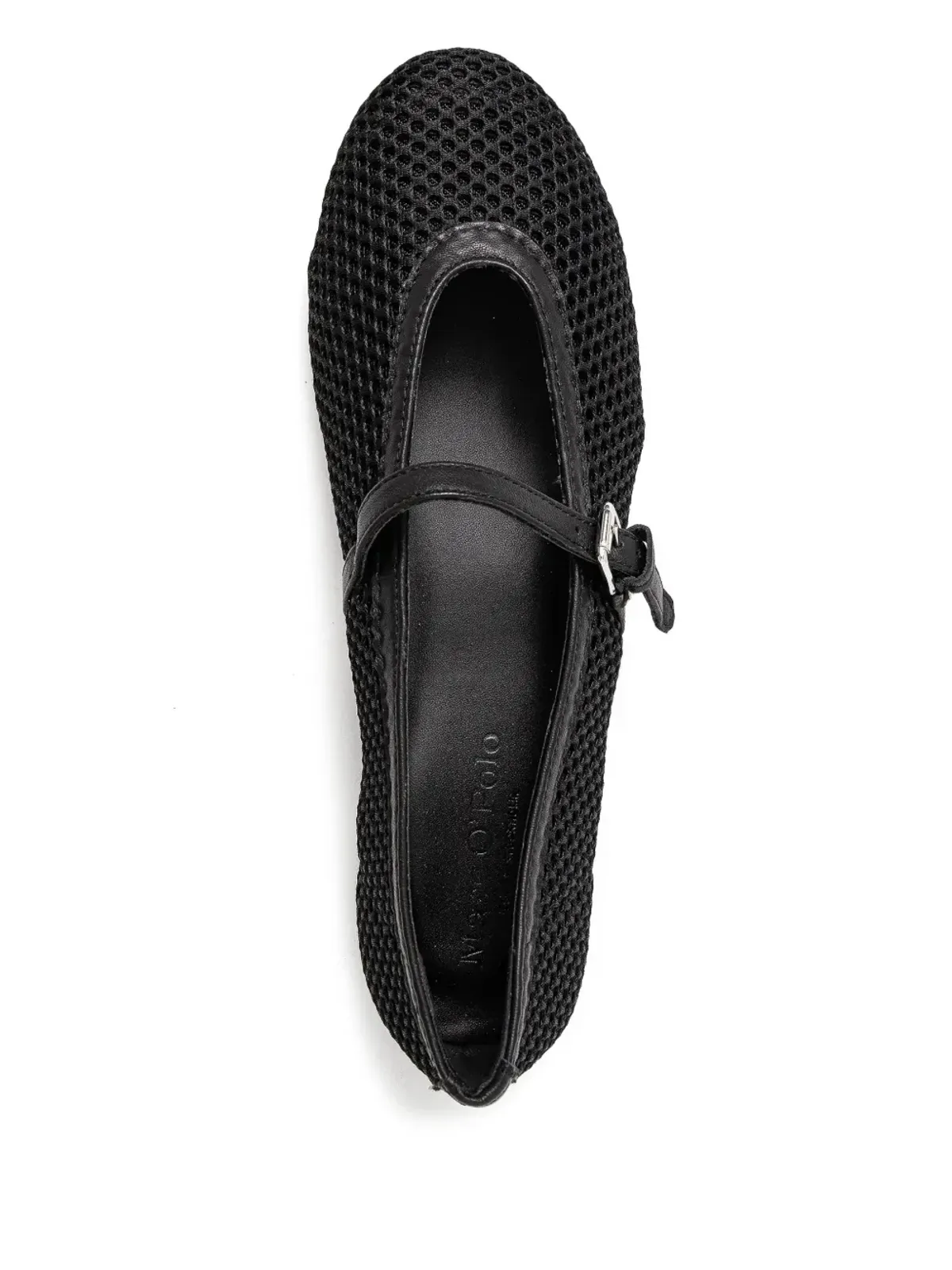 Marc O'Polo メッシュ バックル付き バレエシューズ - 画像3