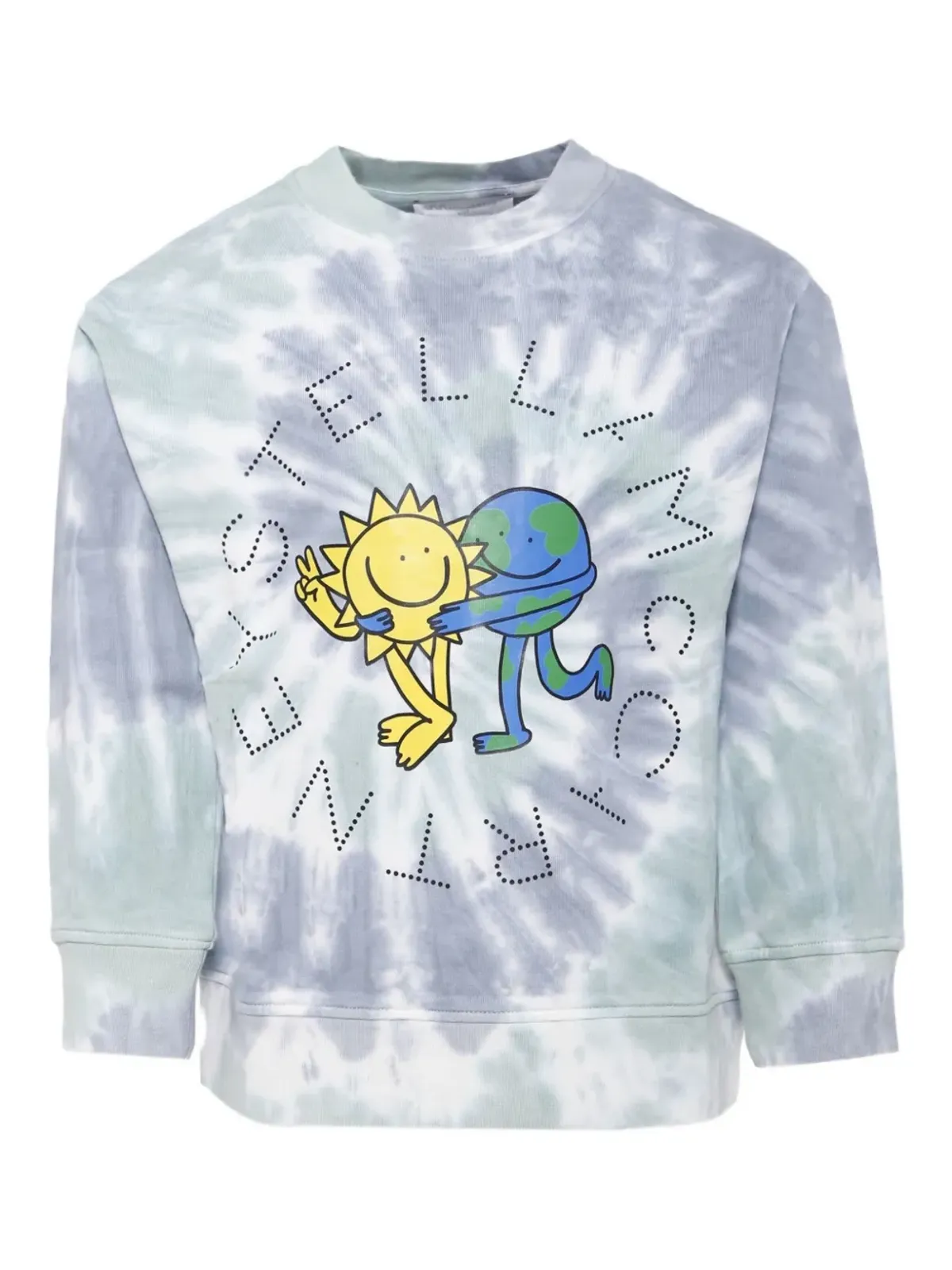 Stella McCartney Kids タイダイ柄スウェットシャツ - 画像1
