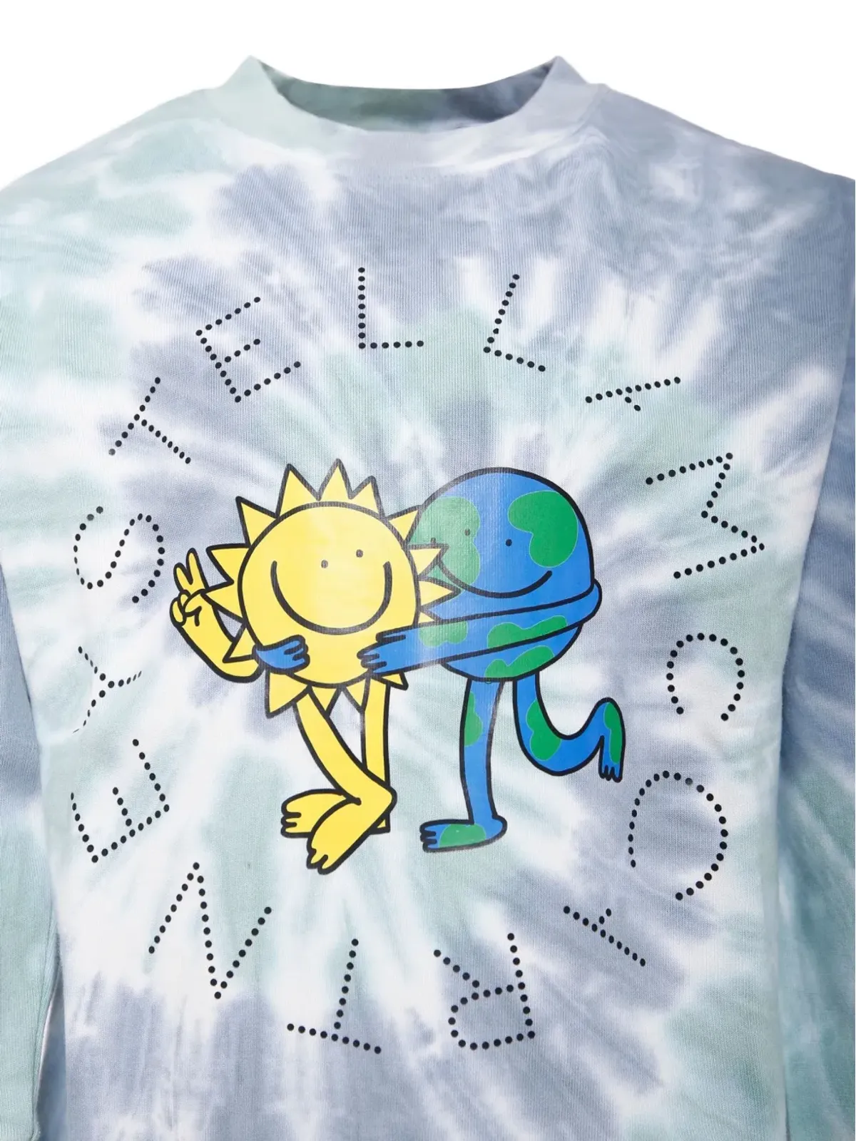 Stella McCartney Kids タイダイ柄スウェットシャツ - 画像3