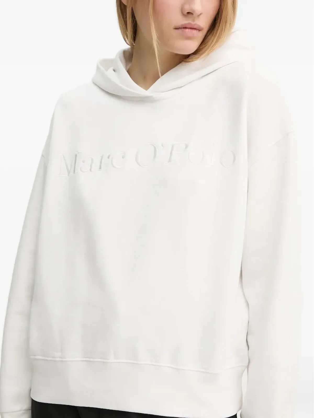 Marc O'Polo 刺繍ロゴ入りフーディ - 画像3