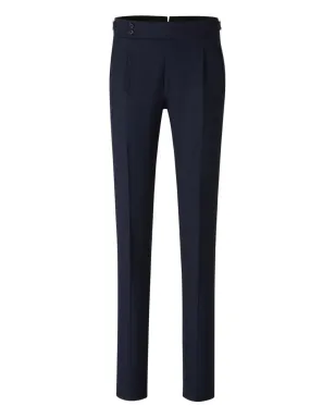 Scabal 2ボタン・フラップポケット・スーツ - ブルー - サムネイル2