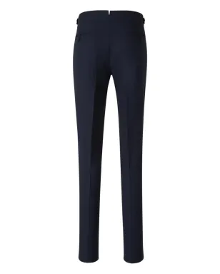 Scabal 2ボタン・フラップポケット・スーツ - ブルー - サムネイル4