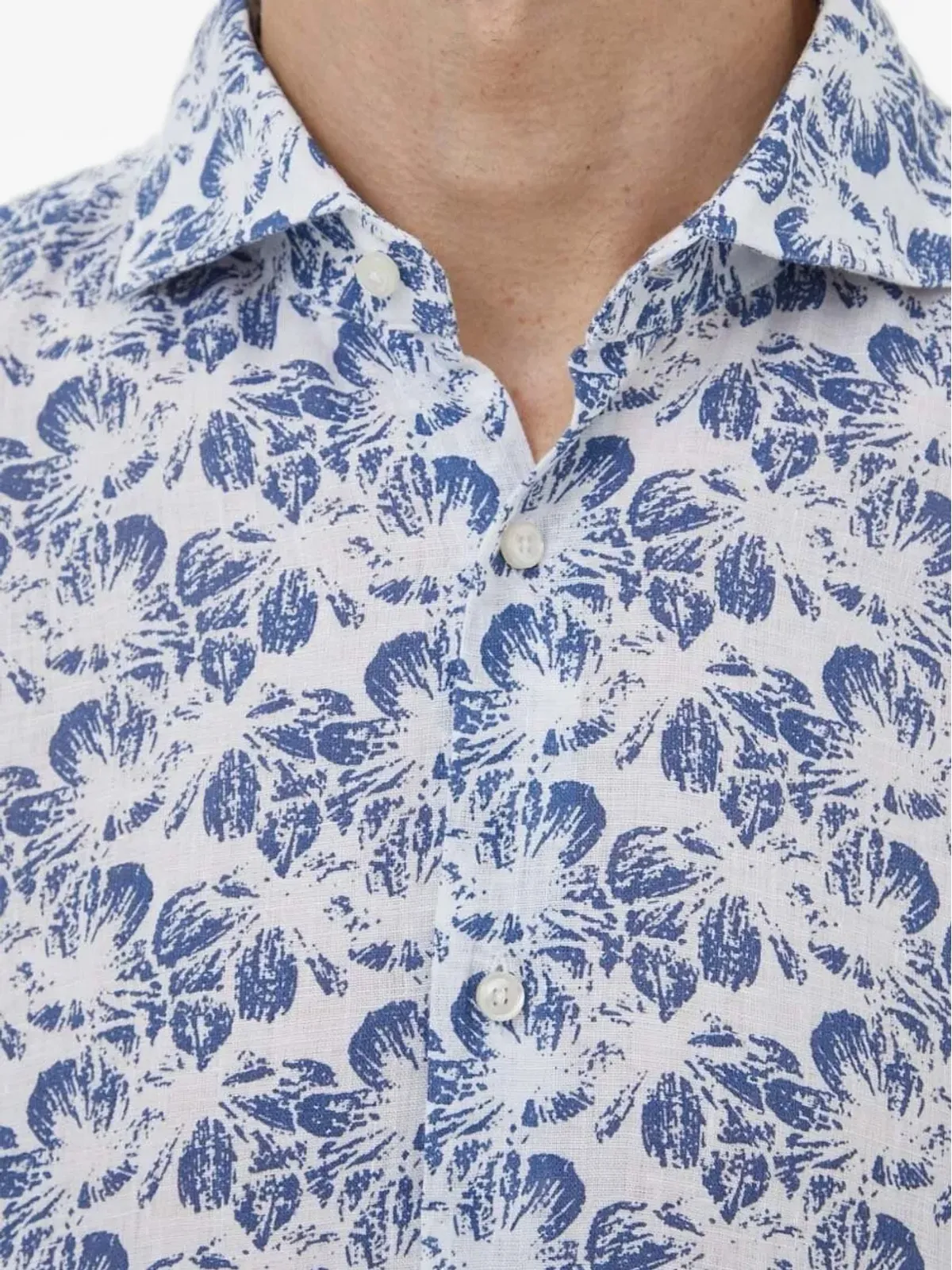 Joop! 花柄リネンシャツ - 画像3