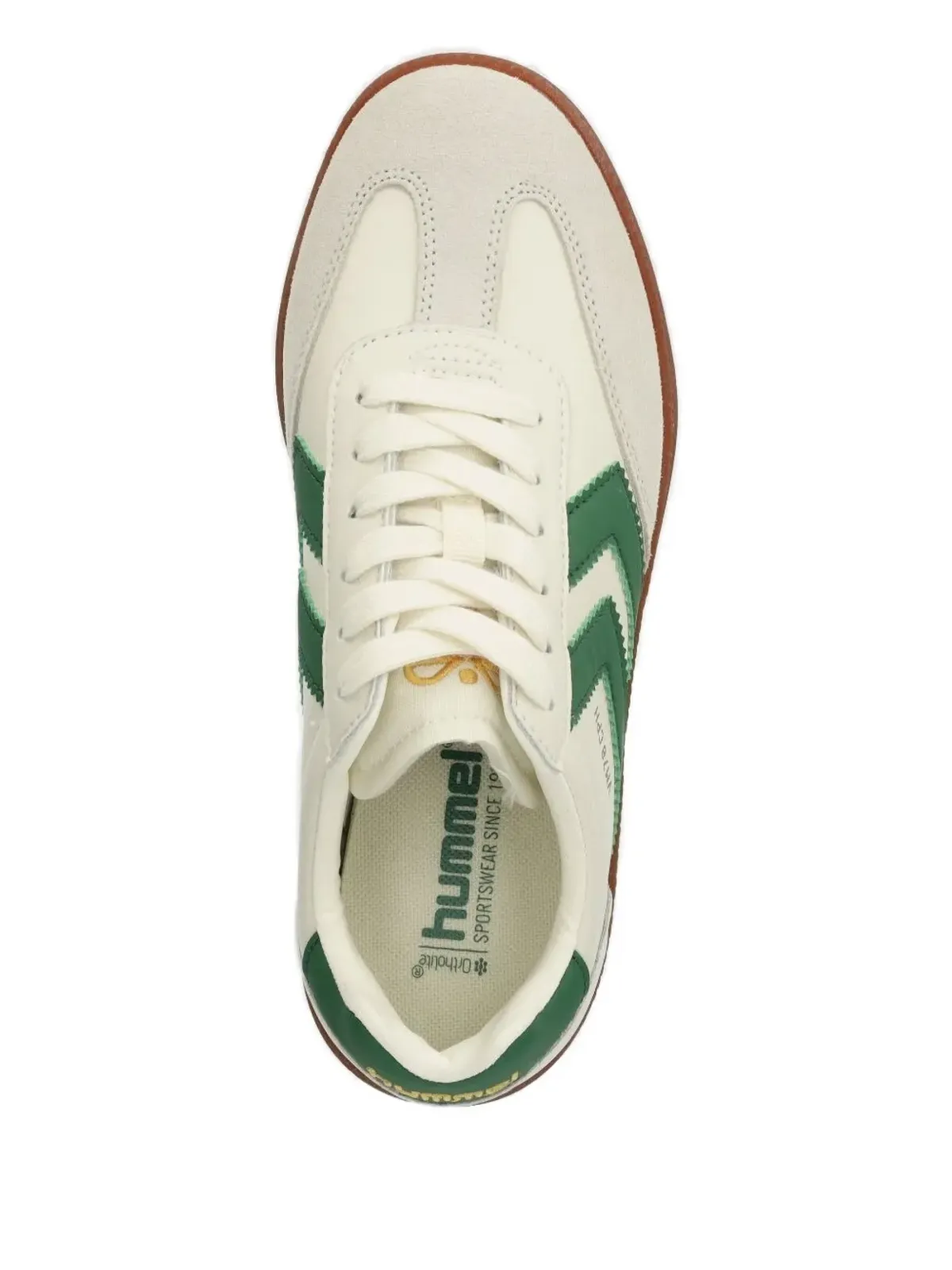 Hummel チェボンディテールスニーカー - ニュートラルカラー - 画像2