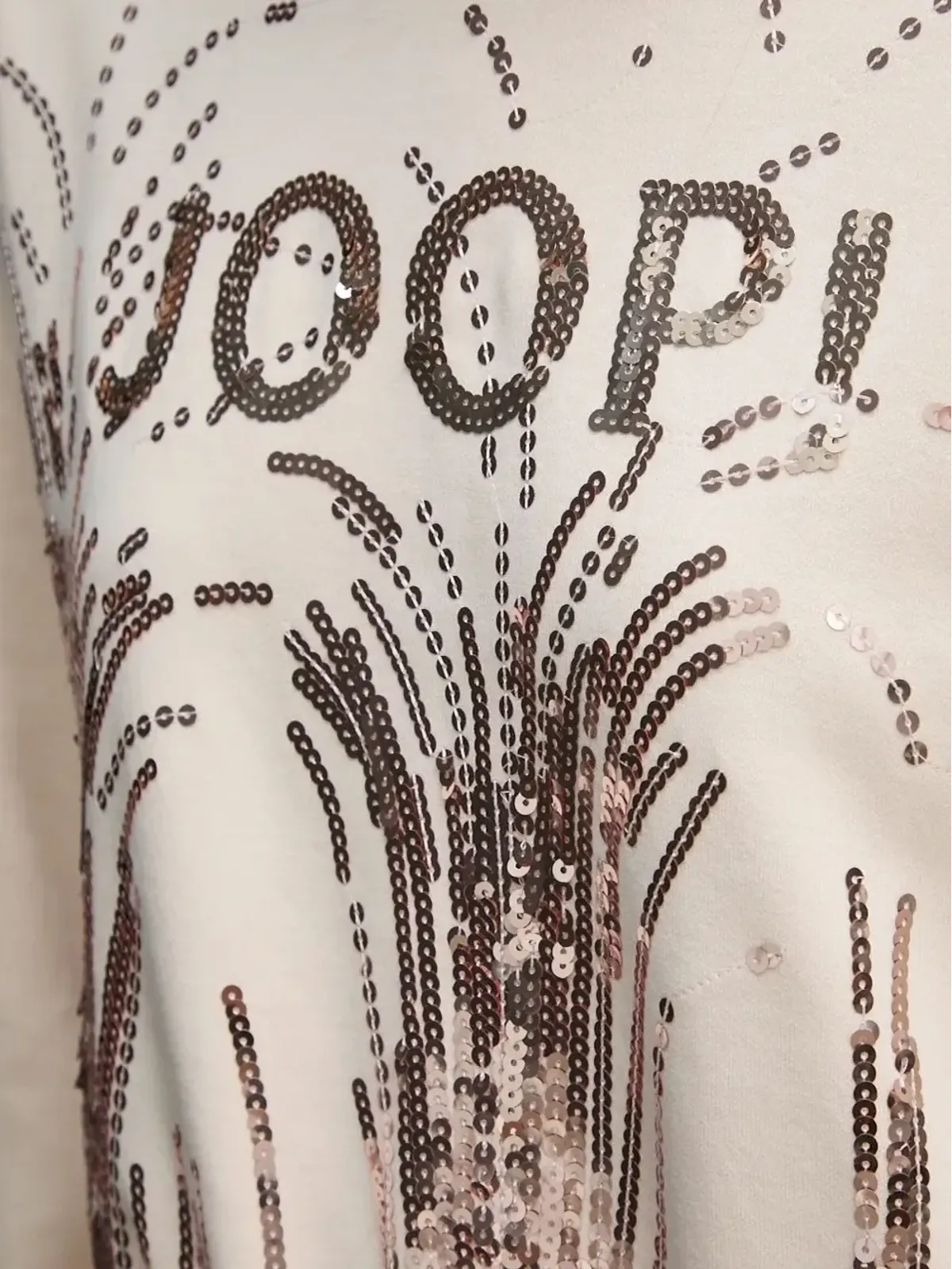 Joop! スパンコール装飾 クルーネック セーター - 画像4
