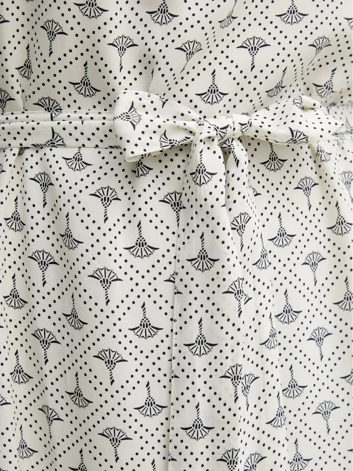 Joop! 花柄プリント ベルト付きシャツドレス - 画像5