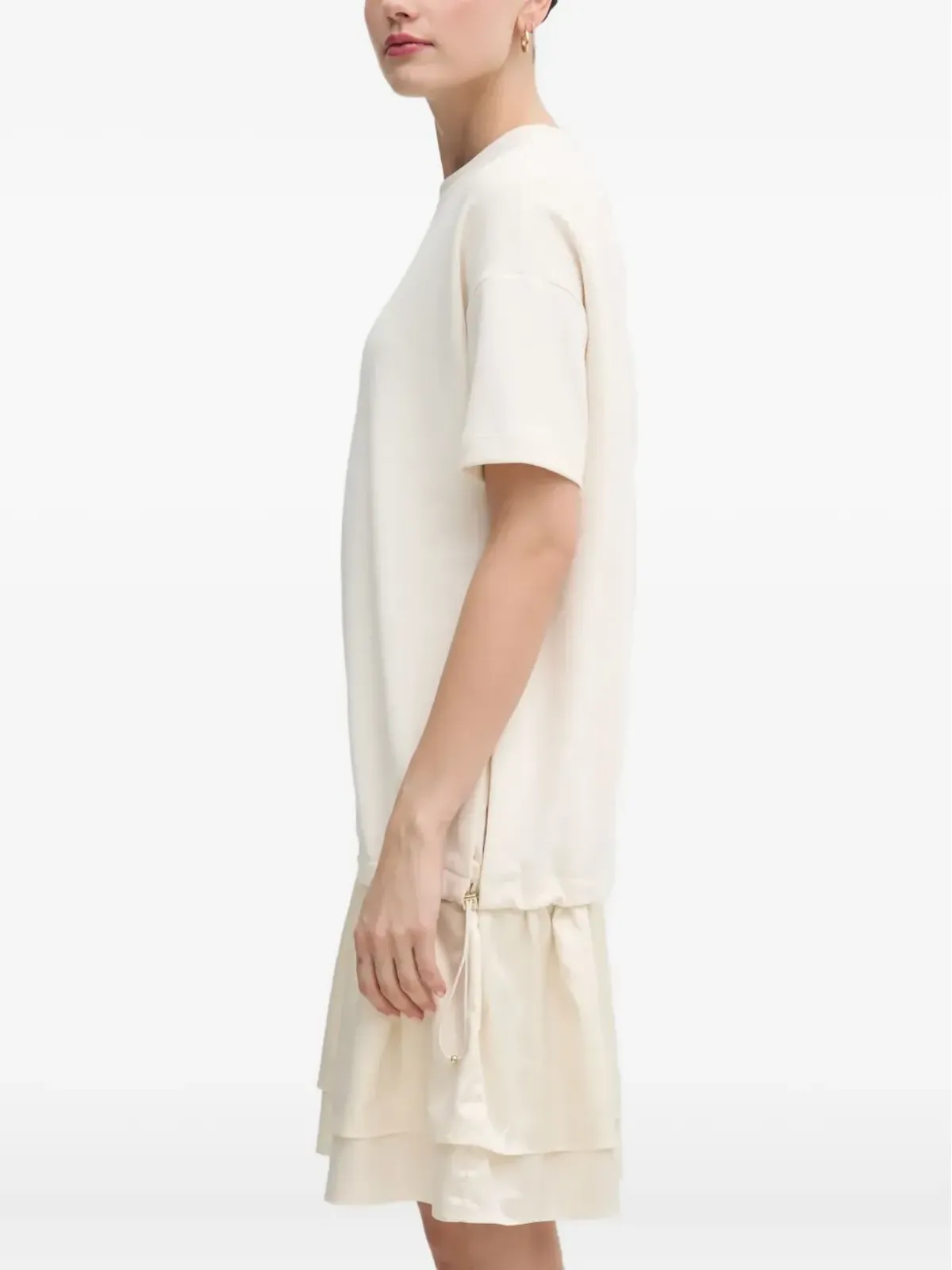 Joop! short-sleeve layered midi dress - White - 画像2
