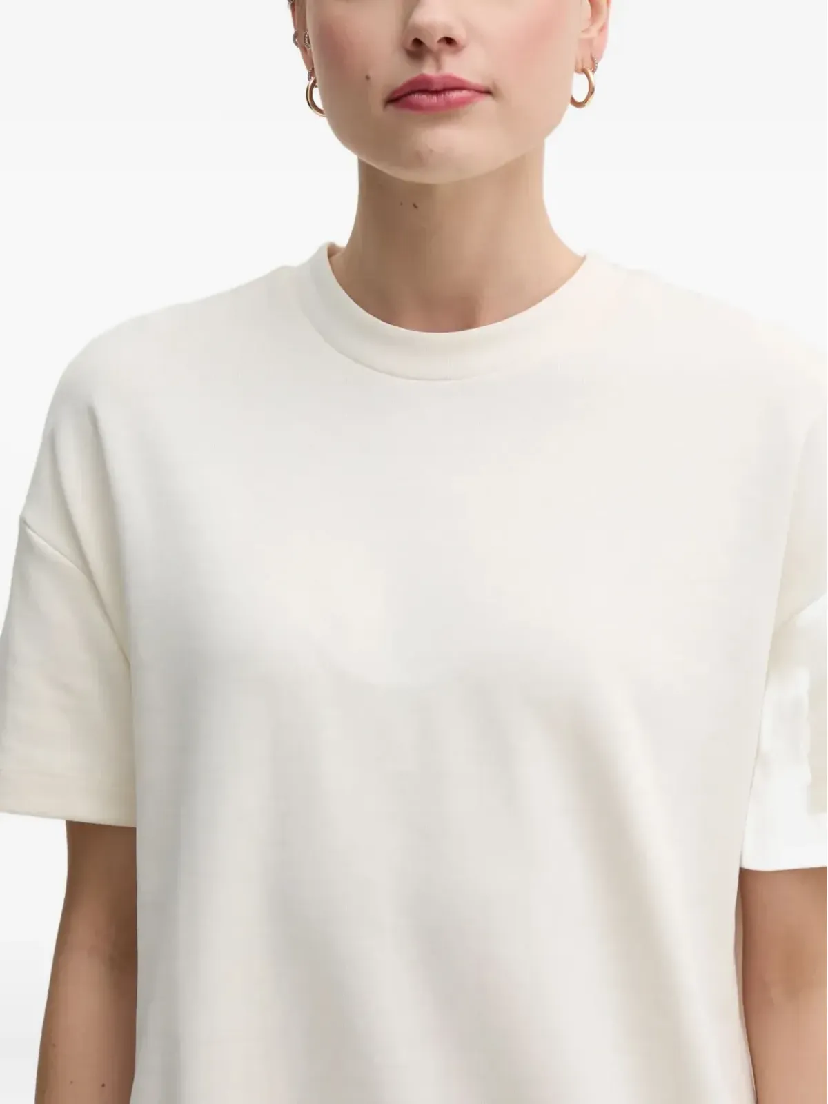 Joop! short-sleeve layered midi dress - White - 画像4