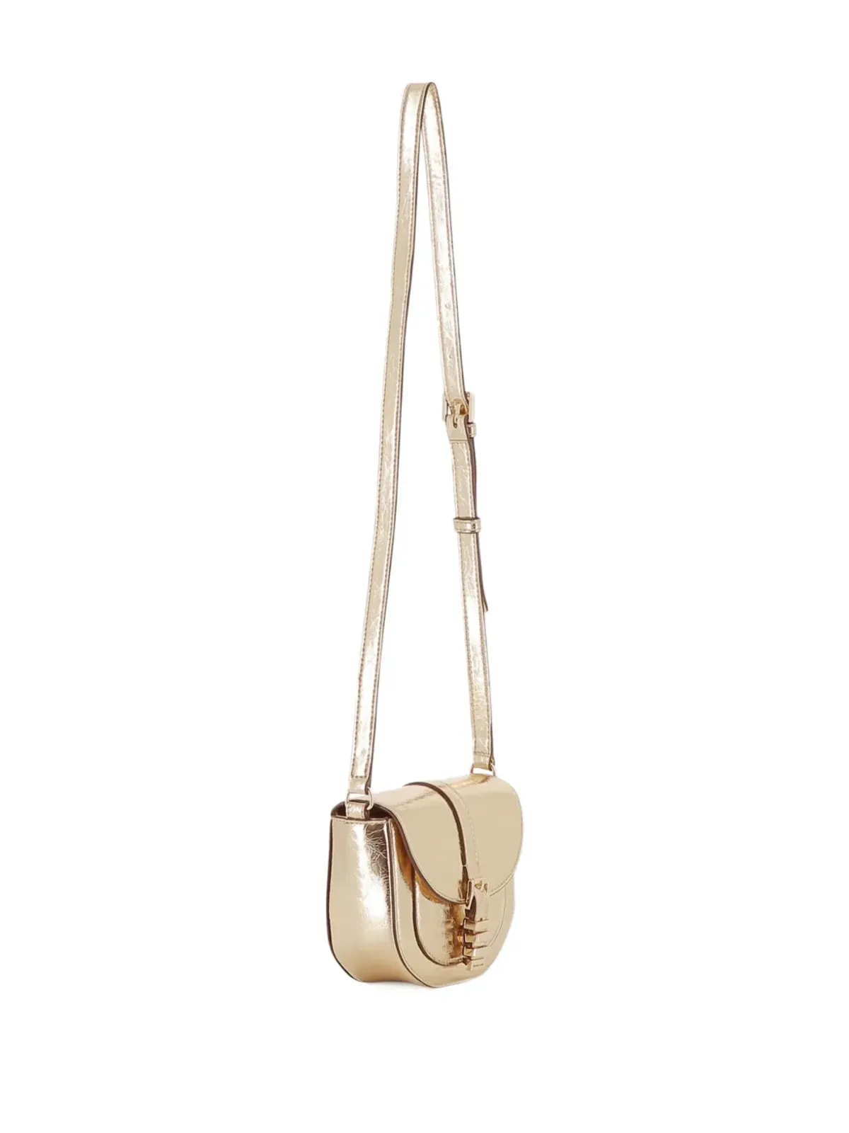 Michael Kors Kids ハーフムーンショルダーバッグ イエロー - 画像3