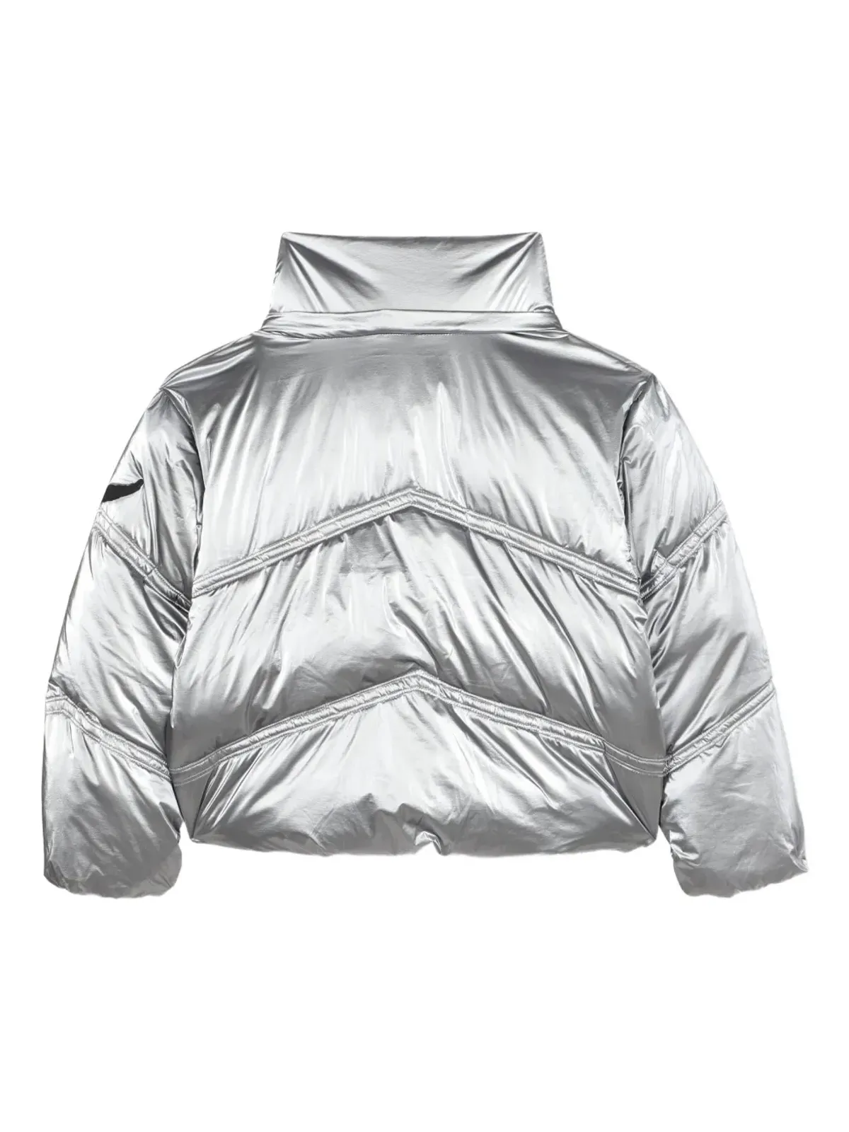 Zadig & Voltaire Kids メタリックパファー ジャケット - 画像2