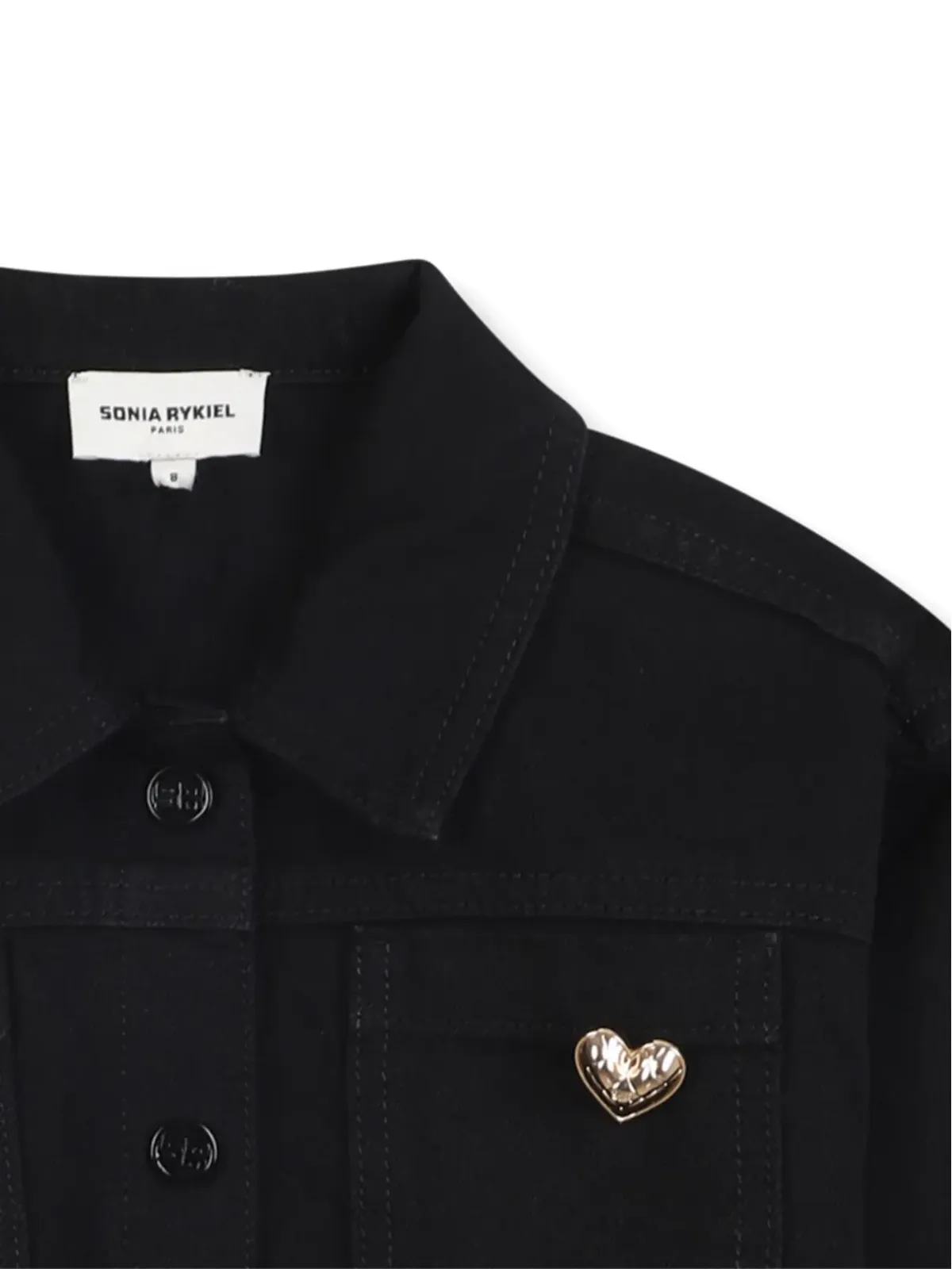 SONIA RYKIEL ENFANT ボタンアップクロップドシャツ - 画像3