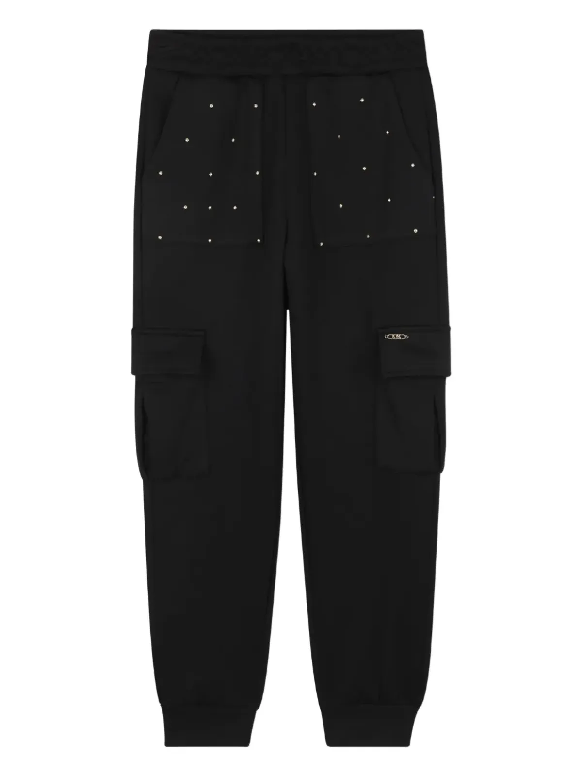 Michael Kors Kids スタッズ付きカーゴトラックパンツ - 画像3