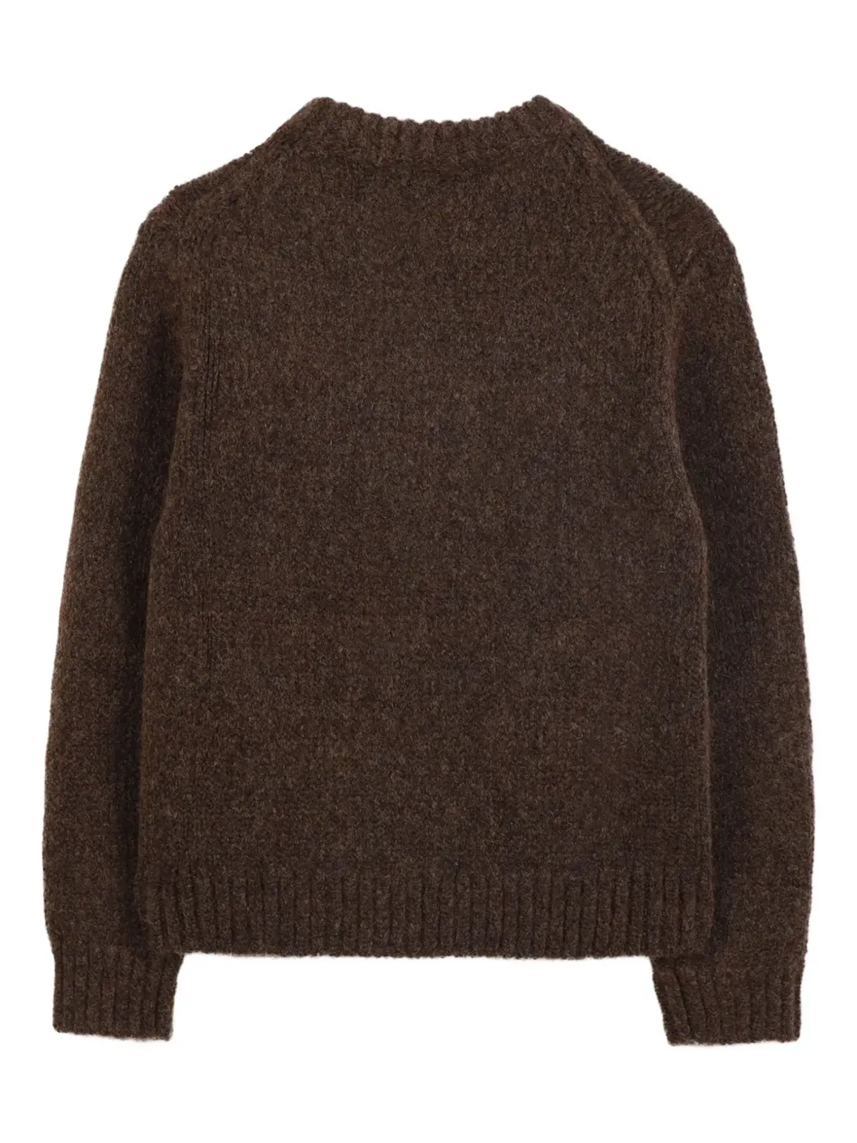 Zadig & Voltaire Kids ロゴ入りインターシャ編みセーター - 画像2