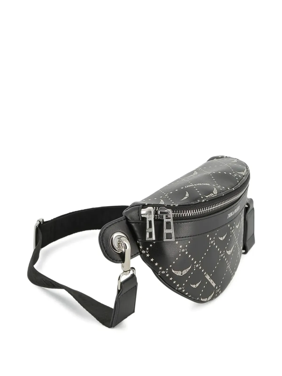 Zadig & Voltaire Kids グラフィックプリントベルトバッグ - 画像2