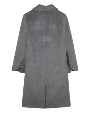 Zadig & Voltaire Kids シングルブレストコート - Grey - サムネイル2