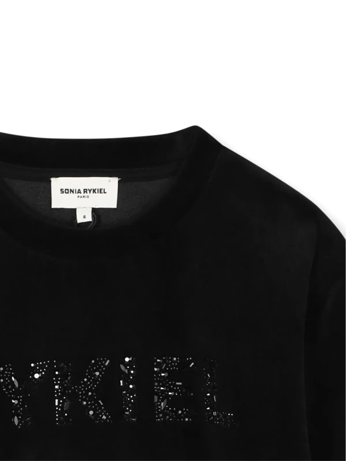 SONIA RYKIEL ENFANT ラインストーン付きドレス - ブラック - 画像3