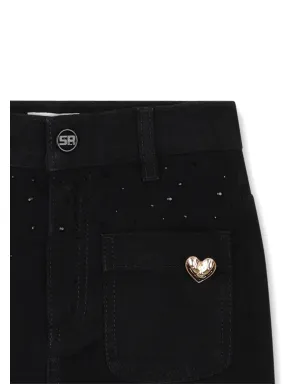 SONIA RYKIEL ENFANT デニムミディスカート - サムネイル3