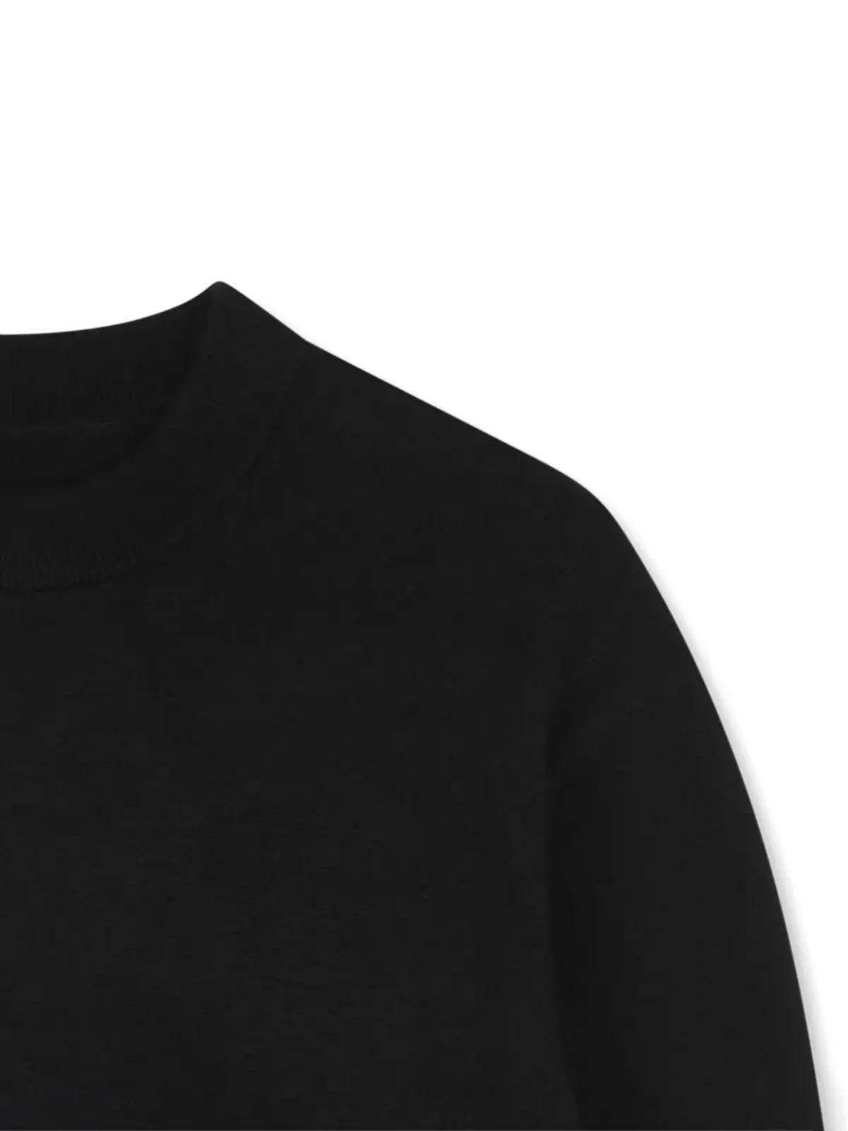 Zadig & Voltaire Kids ロゴ入りインターシャニットセーター - 画像3