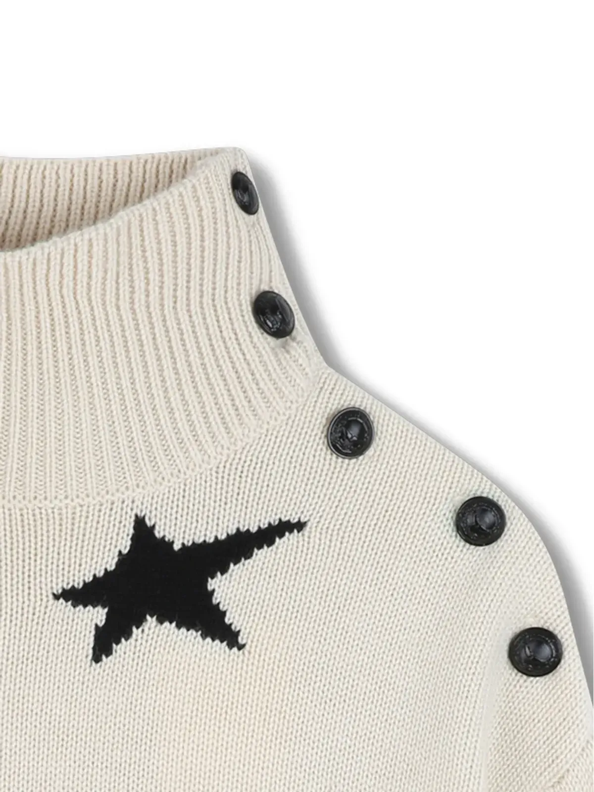 Zadig & Voltaire Kids タートルネック星柄セーター - 画像3
