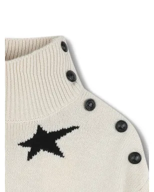 Zadig & Voltaire Kids タートルネック星柄セーター - サムネイル3