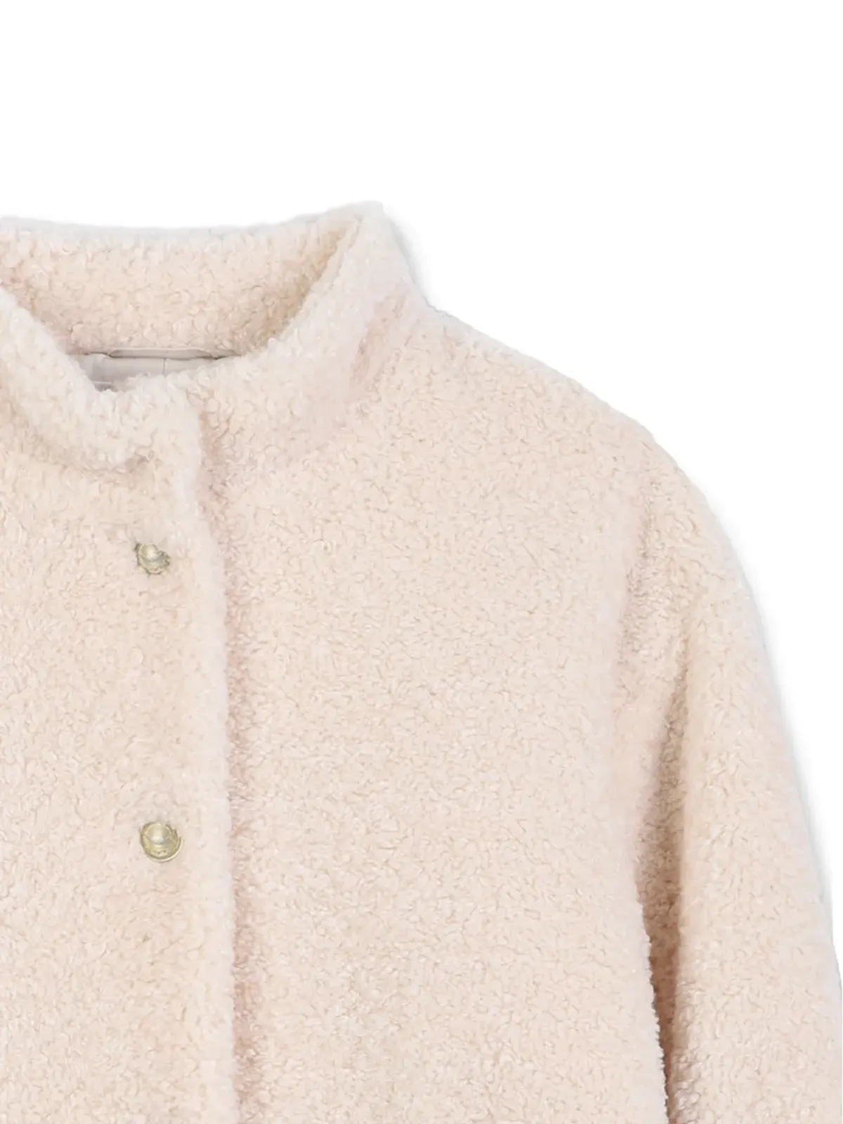 Zadig & Voltaire Kids フリース裏地付きスナップフロントジャケット - 画像3