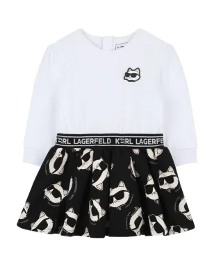 Karl Lagerfeld Kids 猫モチーフのドレス - サムネイル1