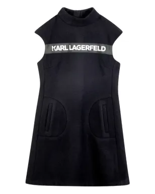 Karl Lagerfeld Kids ハイネックノースリーブドレス - サムネイル1